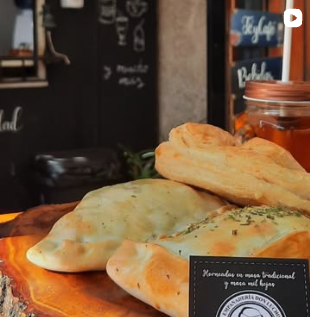 Empanadas recién horneadas
